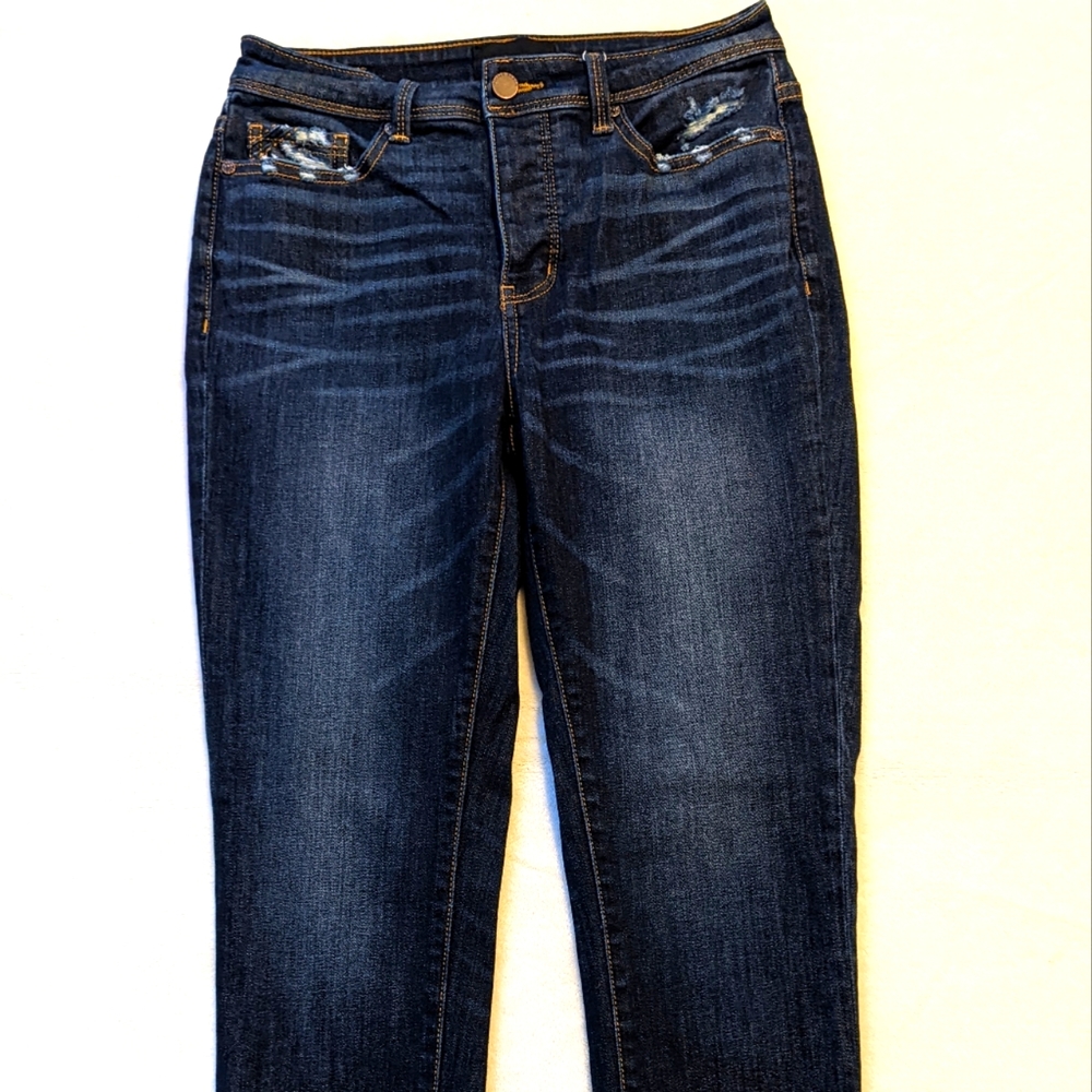 Buckle Black Ankle Jean